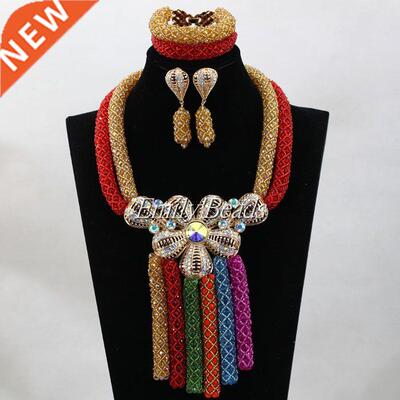Splendd Crystal Costume Ngeran Weddng Afrcan Beads Jewe