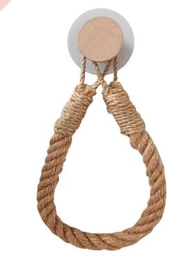 Hemp Rope Toilet Paper Holder Bathroom Paper Towel Kitchen