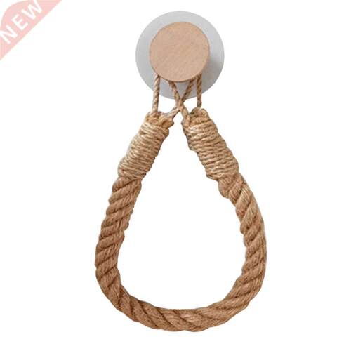 Hemp Rope Toilet Paper Holder Bathroom Paper Towel Kitchen