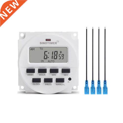 5V 9V 12V 24V 36V 48V 110V 220V Digital Timer Switch 7 Days