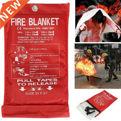 1M x 1M Sealed Fire Blanket Fighting Fire Extinguishers
