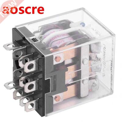 JQX-13F 24VDC 220VAC Relay Intermediate Electromagnetic Rela