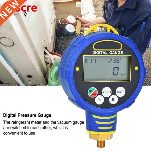 R32 Digital High Air Pressure Inflator Gauge 1/8in NPT Teste