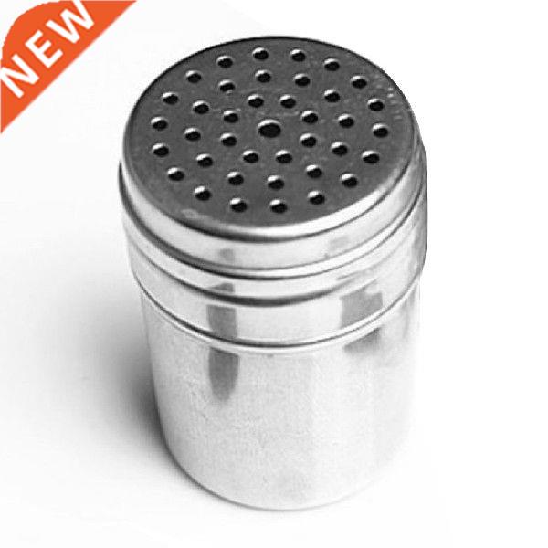 Stainless Steel Cruet Condiment Spice Jars Set Salt And