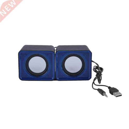 US 2.0 Desktop Computer Noteook Mini Speaker Music Stereo
