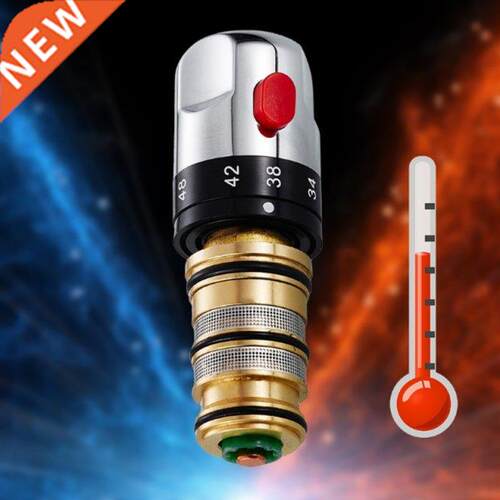 Brass Thermostatic Mixing Val ve Bathroom Faucet Temperature