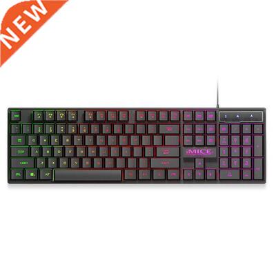 AK-600 Wired Gaming 104-key Mechanical Keyboard RGB Backlit