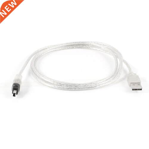 1.5M USB To IEEE 194 4 Pin Firewire DV Cable Converter For
