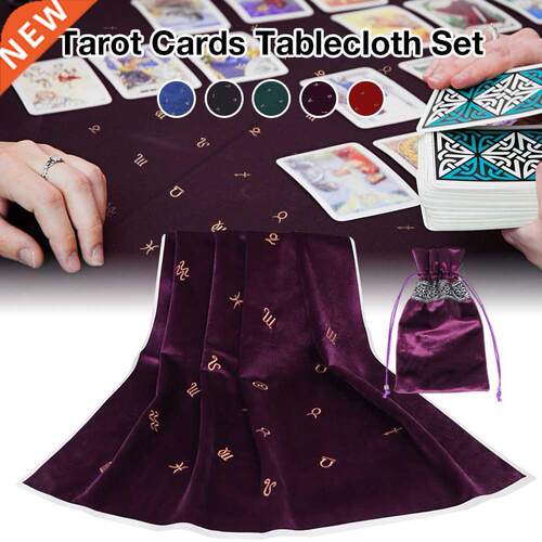 High Quality Tarot Cards Tablecloth Set Washable Durable