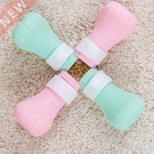 4Pcs Anti-biting Bath Washing Cat Claw Cover Cut Nails Foot