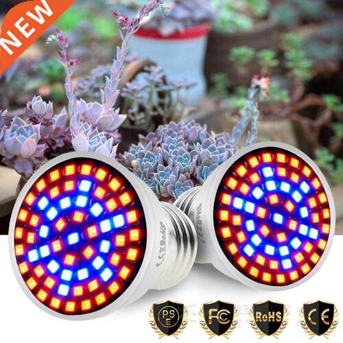 E27 Full Spectrum E14 220V LED Plant Grow Light Bulb Phyto L