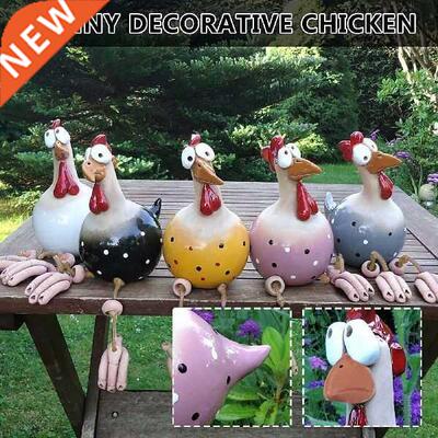 Resin Chicken Hilde Garden Decoration Animal Figure Garden P