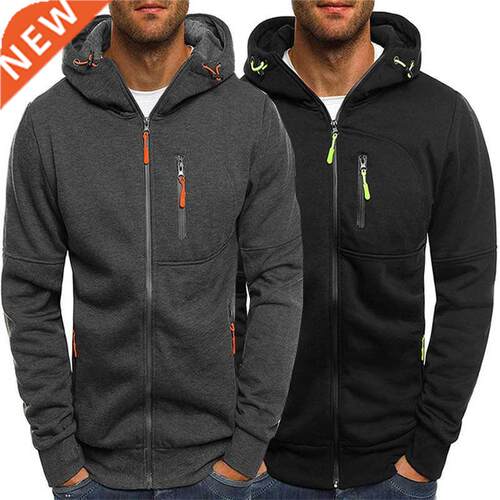 jackets men autumn casual sweatshirt fashion Hip hop hooded