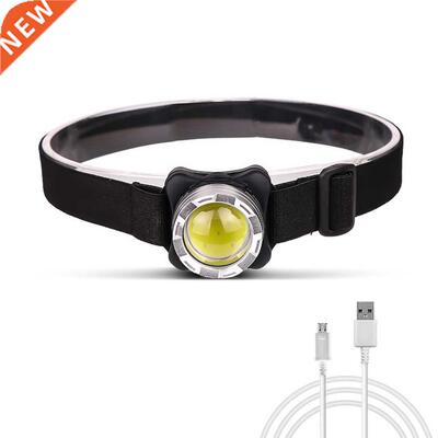 Outdoor Headlamp Head Flashlight Rechargeable Life