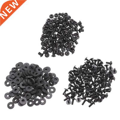 100Pcs Tek Lok Screw Set Chicago Screw Comes with Washer for