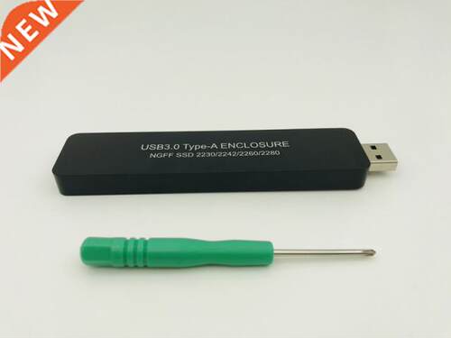 NGFF M.2 to USB.0 Type-A SSD Disk SSD Case External Enclosu