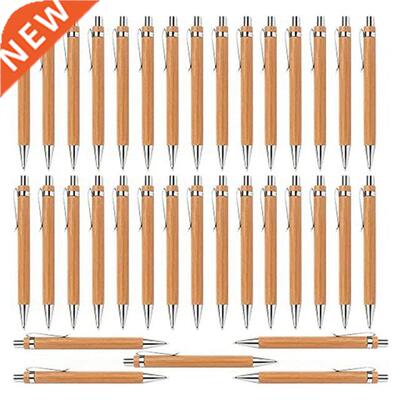 35 Pcs Office and School Supplies Sustainable Pen Bamboo Ret