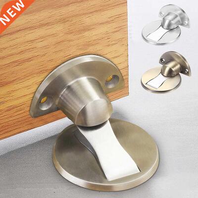 Magnetic Door Stop Nail-free Door Stopper Hidden Catch Door