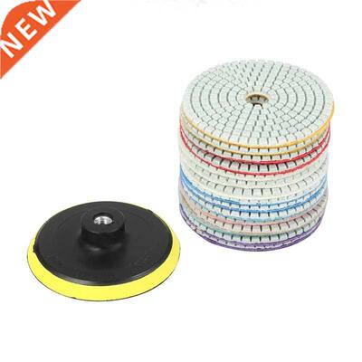 16Pcs Diamond Polishing Pads Kit 4 Inch 100 Mm Wet/Dry For G
