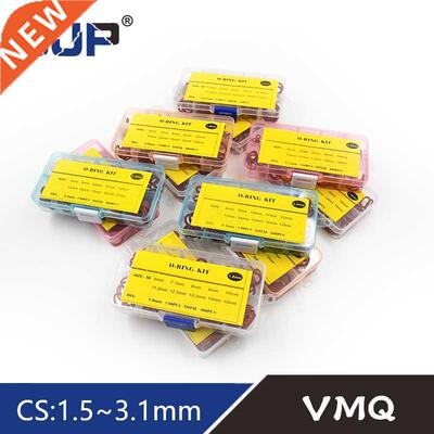 Thickness 1.5/1.9/2.4/.1/1.8/2.65mm Rubber O Ring Seal Red