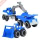 Set Building Construction Vehicle Excavator Truck 3PCS