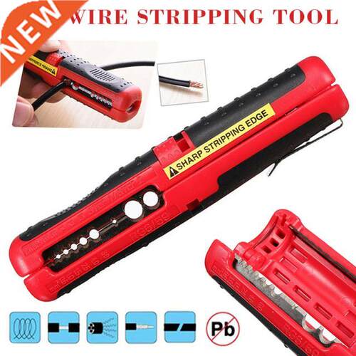 Coaxial Cable Wire Pen Cutter Red Cable Stripping Tool Porta