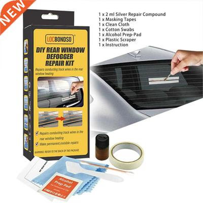 Car Rear Window Defogger Repair Kit DIY Quick Repair Defrost