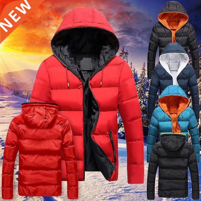 MEN Winter Coat Down jacket Thicken Warm Jackets Personality