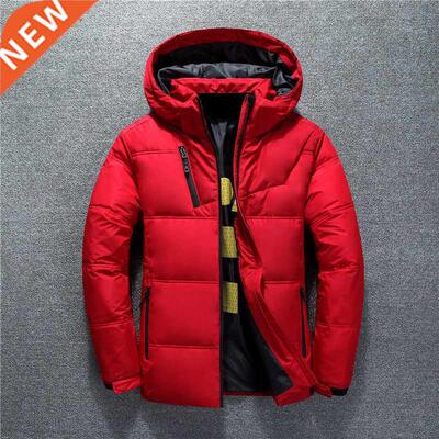 Winter Warm Men Jacket Coat Casual Autumn Stand Collar Puffe