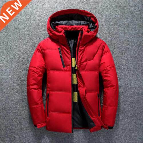 Winter Warm Men Jacket Coat Casual Autumn Stand Collar Puffe