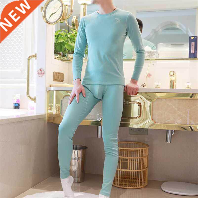New WJ men long johns set underwear winter Long Johns underp