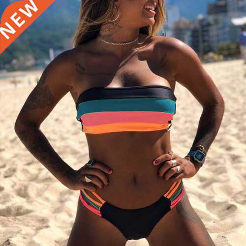 Women Swimsuit Bikini Set New Arrival Women Bandage Bathing