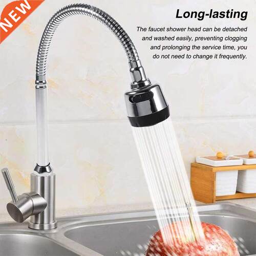 Faucet Aerator Extension Flexible Water Spray Shower Head
