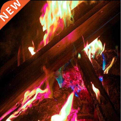 10 15 25g Mysti Fire Coloured Magic Flame for Bonfire