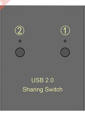 USB Printer Sharer 2 Computers Sharing 2 Printers 2 in 2 Out