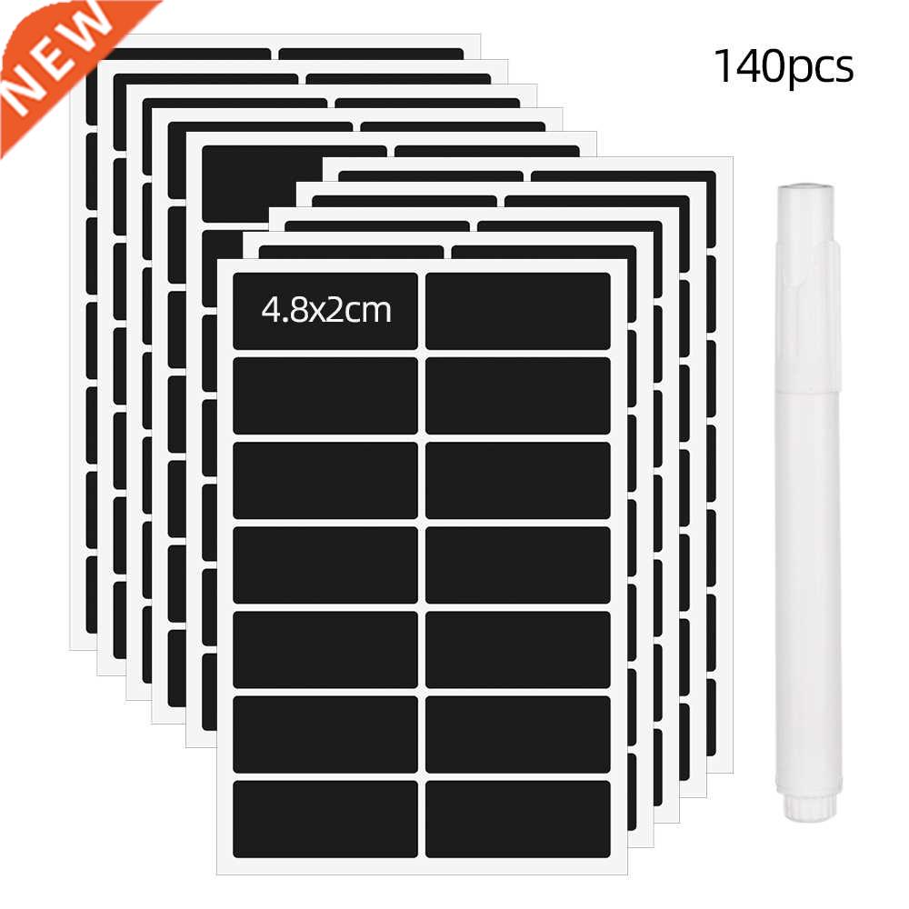 140pcs Removable Jar Labels Stickers Spice Stickers Organize