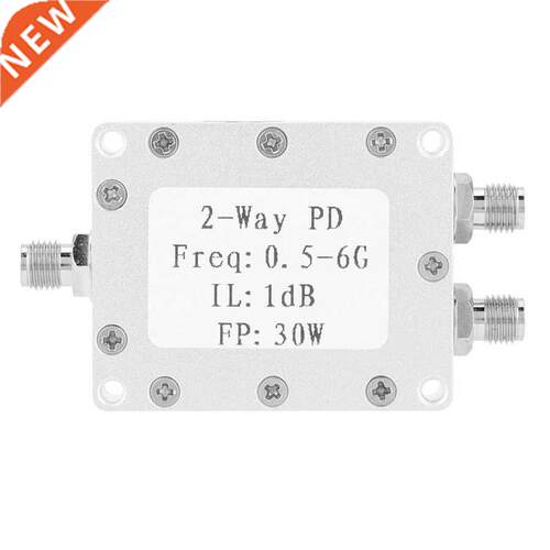 0.5-6GHz 0W RF Power Splitter 2-Way Power Divider Signal Po