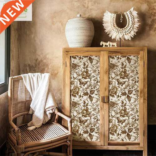 Retro Nostalgic Wallpaper Self-Adhesive Bedroom Waterproof