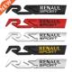 for Scenic Clio Renault Decal Emblem Sport Sticker Car