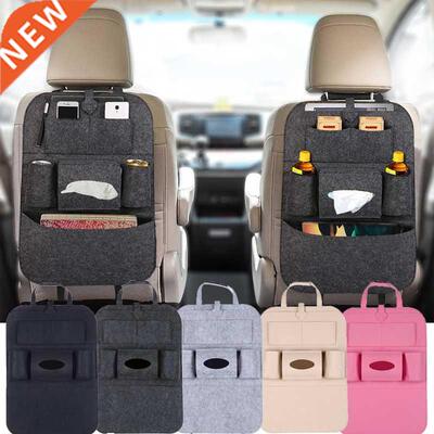 1pc Universal Car Back Seat Storage Bag Organizer Trunk Elas