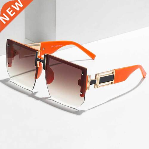 Vintage Oversized Square Sunglasses For Women High Quality P