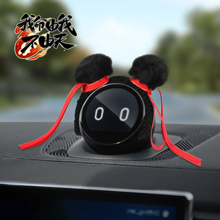 蔚来nomi帽子es8ec6手工车载个性可爱搞笑哪吒头饰头盔机器人装饰