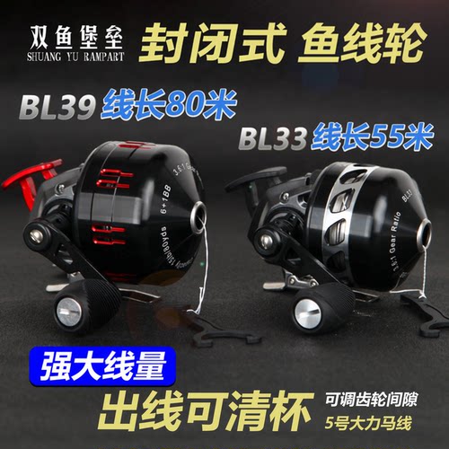 双鱼堡垒渔鱼轮BL33BL39封闭式轮