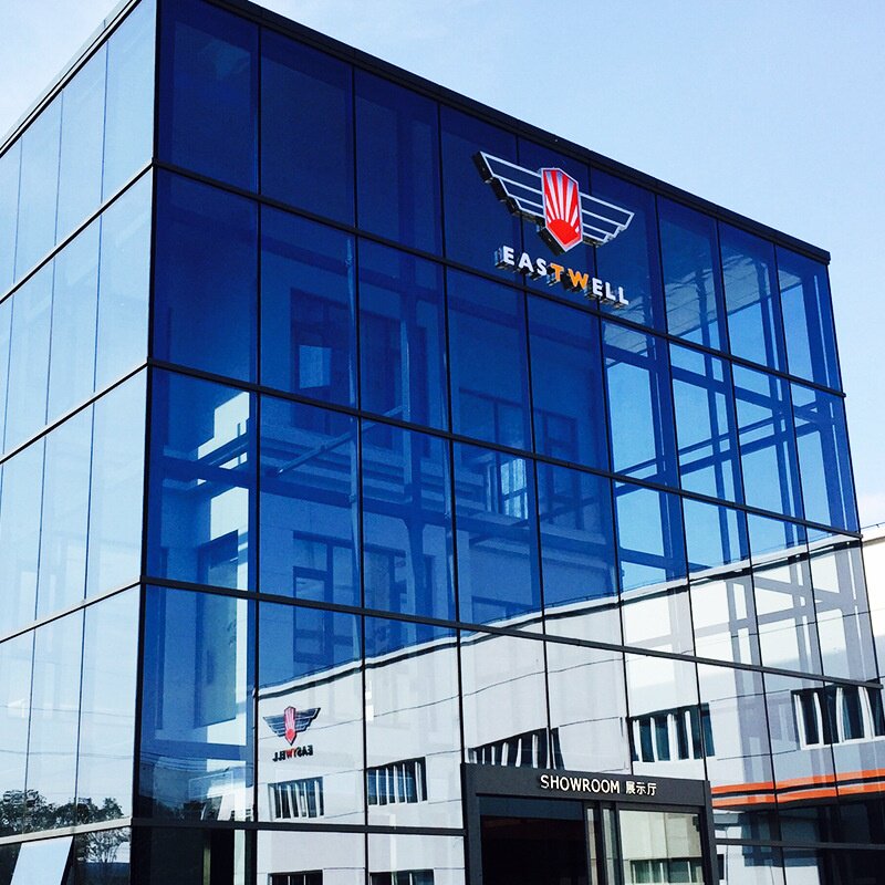 玻璃幕墙隐框明框半隐框点式单元式专业办公楼商业楼玻璃门窗幕墙