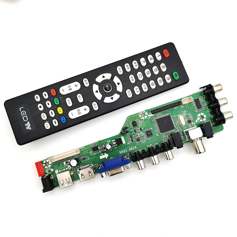 适用RR83.A81A小尺寸电视主板双AV输T.SK105A.A8 T.R67.A8驱动板