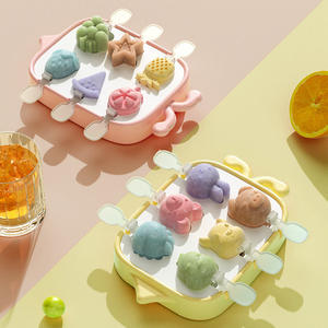 雪糕模具家用做冰淇淋冰块自制食品级硅胶儿童冰激凌冰糕冰棒冰棍