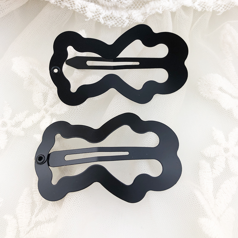 碎发顶夹金属掐碎发神器边夹