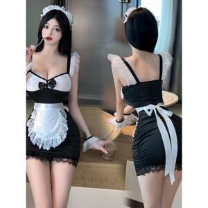 二次元女仆装cos可爱女佣女装大佬lolita连衣裙洛丽塔cosplay服装