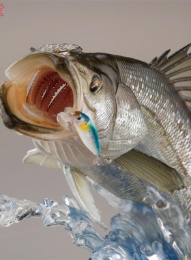 现货 海洋堂 禧玛诺 STRIKE FANTASY 鲈鱼