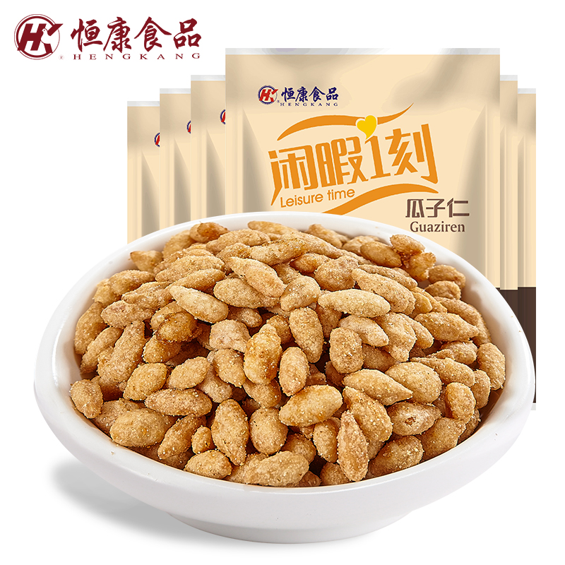 恒康食品 原味瓜子仁150gx6袋小包装葵花籽仁坚果炒货零食批发